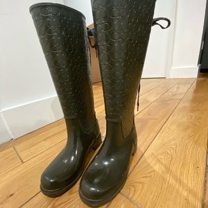 Coach Rain Boots
